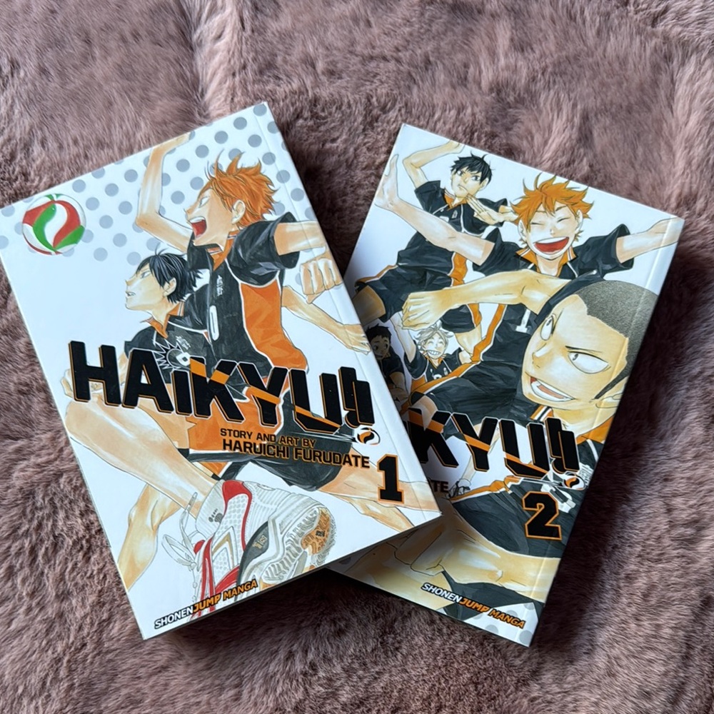 Haikyuu!! Volumes 1 & 2 Manga Set